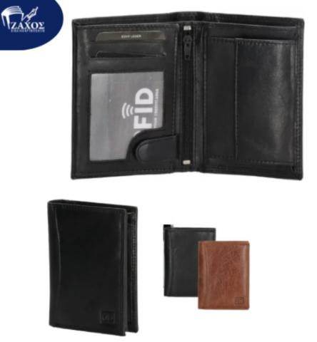 ΠΟΡΤΟΦΟΛΙ POLO HIDE & STITCHES JOHAN VAN AMSTEL WALLET ASSORTED COLOURS 999