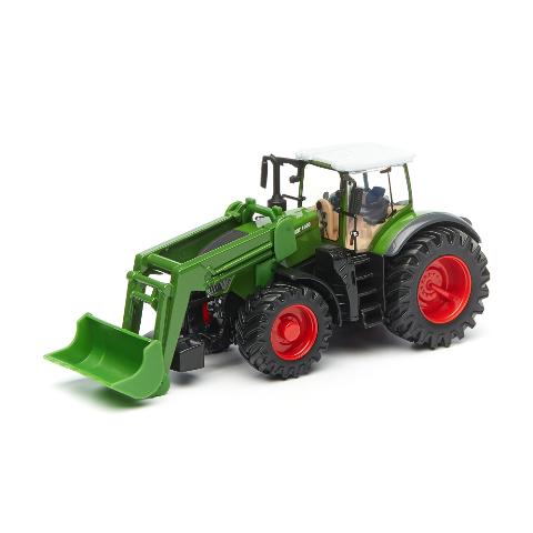 BBURAGO 10cm FARM TRACTOR WITH FRONT FEND (31630)