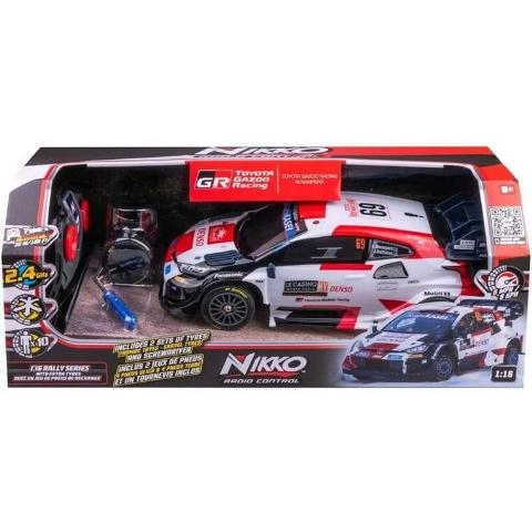 ΤΗΛΕΚΑΤΕΥΘΥΝΟΜΕΝΟ NIKKO RC WRC TOYOTA GAZOO WITH TYRES