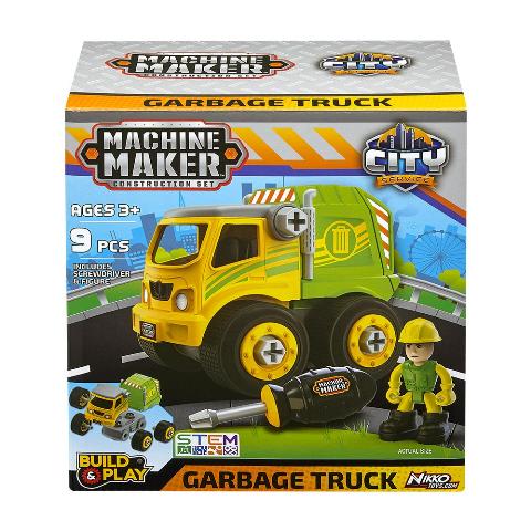 NIKKO MACHINE MAKER - CITY SERVICE - GARBAGE TRUCK (4004