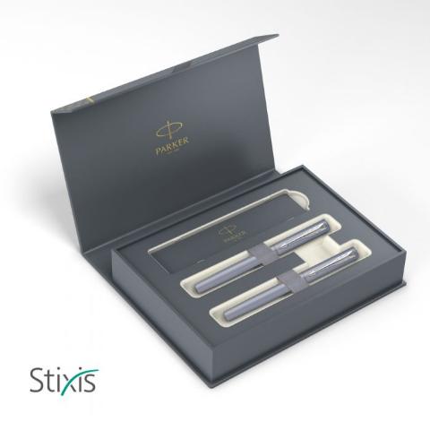 PARKER SET VECTOR XL SILVER-BLUE CT SET [FP-RB] ΠΕΝΑ - ΜΑΡΚΑΔΟΡΑΚΙ