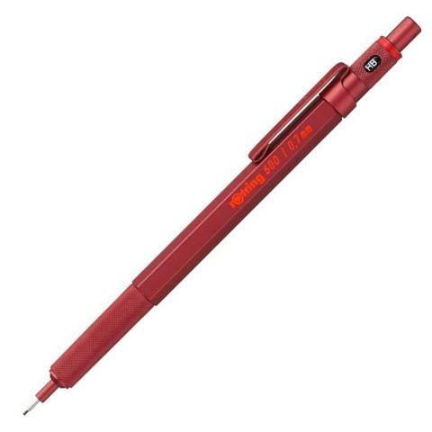 ΜΗΧΑΝΙΚΟ ΜΟΛΥΒΙ 07ΜΜ ROTRING 600 RED