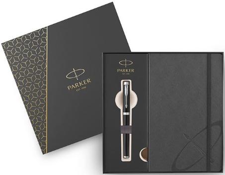 ΣΕΤ ΔΩΡΟΥ PARKER Ι.Μ.ESSENTIAL M.BLACK CT FPM ΠΕΝΑ ΜΕ ΔΩΡΟ ΣΗΜΕΙΩΜΑΤΑΡΙΟ PARKER