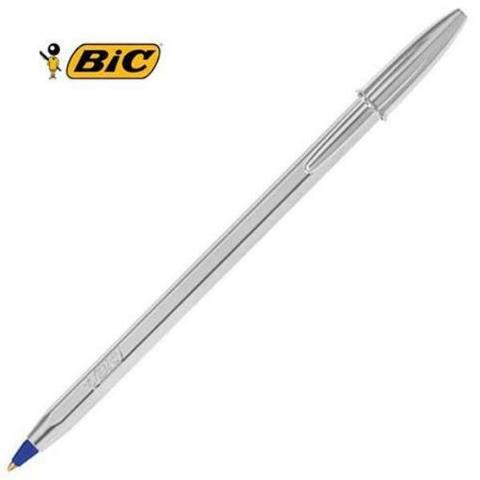 ΣΤΥΛΟ ΔΙΑΡΚΕΙΑΣ BIC CRISTAL SHINE ΑΣΗΜΙ MEDIUM ΜΑΥΡΟ