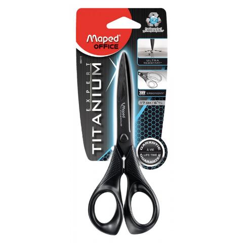 ΨΑΛΙΔΙ ΓΡΑΦΕΙΟΥ 17CM MAPED EXPERT TITANIUM 6"3/4-TRY ME