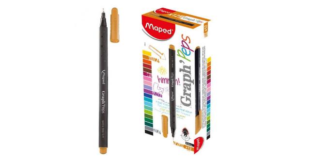 ΜΑΡΚΑΔΟΡΟΣ MAPED GRAPH`PENS 04 ΚΑΡΑΜΕΛ