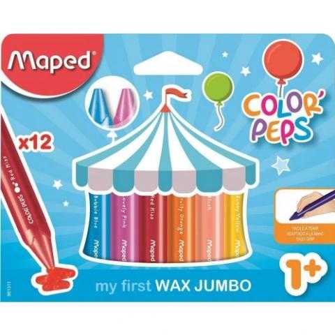 MAPED ΚΗΡΟΜΠΟΓΙΕΣ WAX MAXI X12