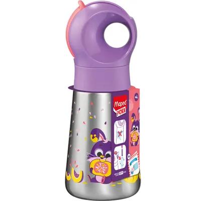 ΠΑΓΟΥΡΙ 350ML ΑΝΟΞΕΙΔΩΤΟ MAPED PICNIK MINIZ ΜΩΒ RABBIT
