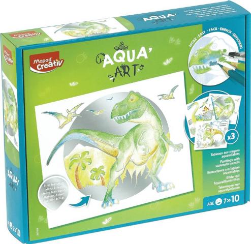 ΣΕΤ MAPED CREATIVE AQUA ART - ΔΕΙΝΟΣΑΥΡΟΣ