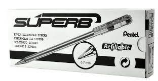 ΣΤΥΛΟ ΔΙΑΡΚΕΙΑΣ PENTEL SUPERB ΒΚ77-C ΜΑΥΡΟ
