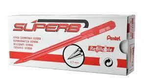 ΣΤΥΛΟ ΔΙΑΡΚΕΙΑΣ PENTEL SUPERB ΒΚ77-Μ ΚΟΚΚΙΝΟ