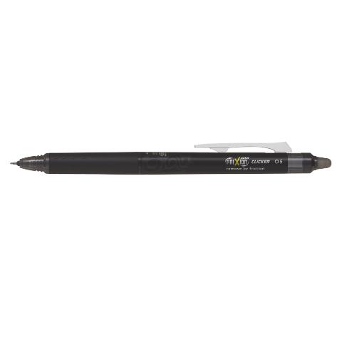 ΣΤΥΛΟ ΜΕ ΓΟΜΑ PILOT FRIXION POINT CLICKER 05 ΜΑΥΡΟ