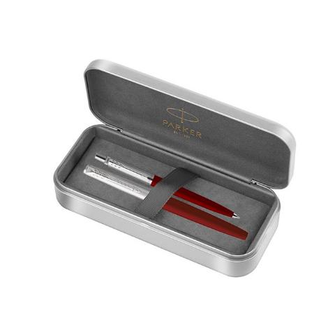 PARKER JOTTER ORIGINAL CT RED SET [FP-ΒΡ] ΠΕΝΑ - ΜΑΡΚΑΔΟΡΑΚΙ ΣΕ ΜΕΤΑΛΛΙΚΟ ΚΟΥΤΙ ΔΩΡΟΥ