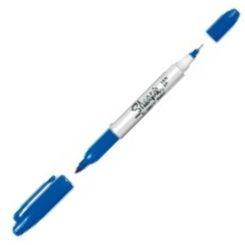 ΜΑΡΚΑΔΟΡΟΣ SHARPIE TWIN ΤΙΡ F-UF BLUE