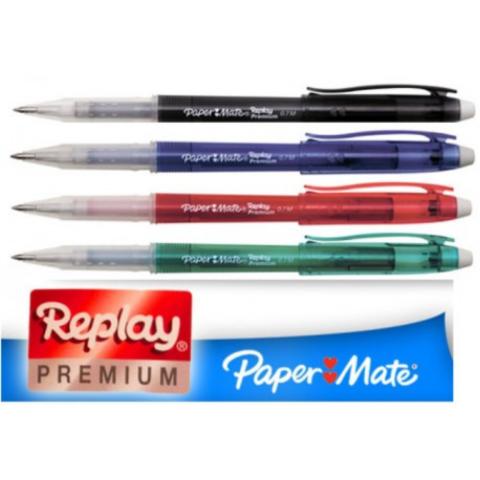 ΣΤΥΛΟ ΜΕ ΓΟΜΑ PAPER ΜΑΤΤΕ REPLAY ERASABLE GEL BLUE