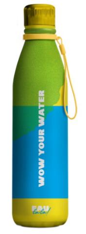 ΜΠΟΥΚΑΛΙ ΘΕΡΜΟΣ 500ML EAU LALA INSULATED BOTTLE YELLOW
