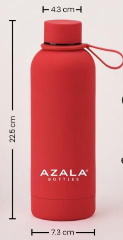 ΜΠΟΥΚΑΛΙ ΘΕΡΜΟΣ 500ML EAU LALA INSULATED BOTTLE RED