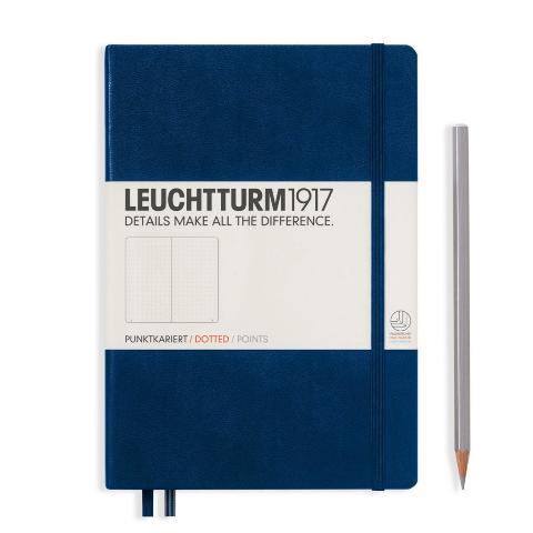 ΣΗΜΕΙΩΜΑΤΑΡΙΟ LEUCHTTRURM HC A5 MED DOTTED NAVY 251 ΣΕΛΙΔΕΣ