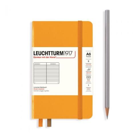 ΣΗΜΕΙΩΜΑΤΑΡΙΟ NOTEBOOK HC A6 POCKET RULED RISING SUN 187p