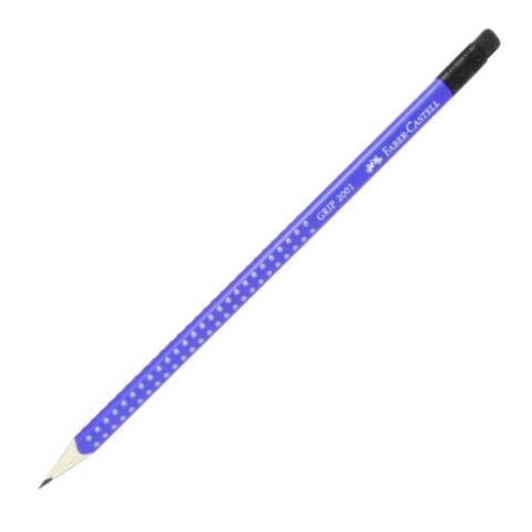 ΜΟΛΥΒΙ FABER CASTELL GRIP 2001 ΜΕ ΓΟΜΑ AQUAMARINE Β