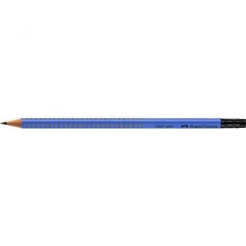ΜΟΛΥΒΙ FABER CASTELL GRIP 2001 ΜΕ ΓΟΜΑ AQUAMARINE Β