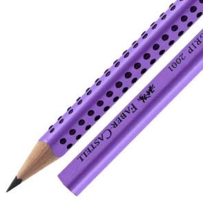 ΜΟΛΥΒΙ FABER CASTELL GRIP 2001 PASTEL ΛΙΛΑ 12311130