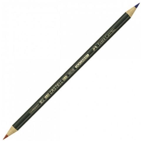 ΜΟΛΥΒΙ FABER CASTELL 9608 ΚΟΚΚΙΝΟ ΜΠΛΕ DOCUMENT