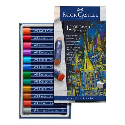 ΛΑΔΟΠΑΣΤΕΛ 12 ΧΡΩΜΑΤΩΝ FABER CASTELL CREATIVE STUDIO