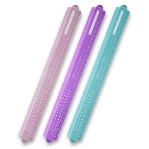 ΧΑΡΑΚΑΣ 30CM ΠΛΑΣΤΙΚΟΣ FABER CASTELL SPARKLE