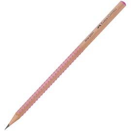 ΜΟΛΥΒΙ FABER CASTELL GRIP 2001 ΦΥΣΙΚΟ ΞΥΛΟ ΡΟΖ ΗΒ 217052