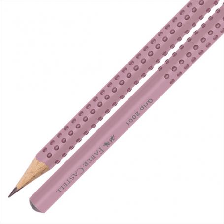 ΜΟΛΥΒΙ FABER CASTELL GRIP 2001 ΡΟΖΕ SHADOW
