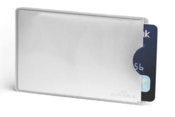 ΘΗΚΗ ΚΑΡΤΩΝ DURABLE RFID SECURE ΜΟΝΗ ΖΕΛΑΤΙΝΑ