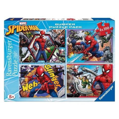 PUZZLE 4X100 ΤΕΜ. SPIDERMAN