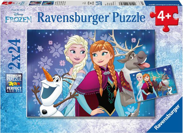 PUZZLE 2X24ΤΕΜ FROZEN