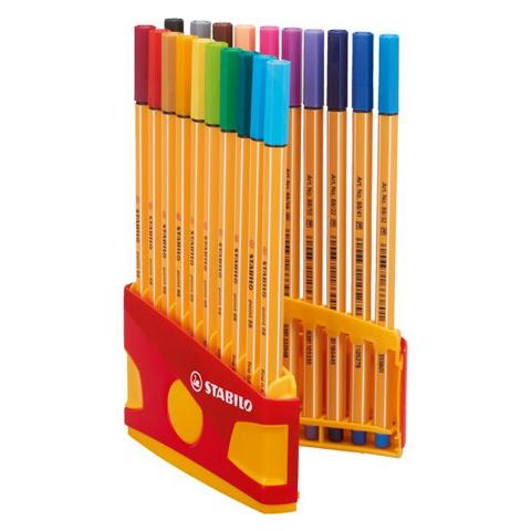 STABILO ΣΕΤ ΜΑΡΚΑΔΟΡΟΙ 20 ΤΕΜ COLORPPARADE 8820-3