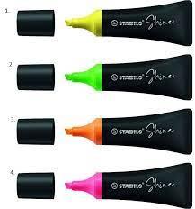 ΜΑΡΚΑΔΟΡΟΣ ΥΠΟΓΡΑΜΜΙΣΕΩΣ STABILO SHINE