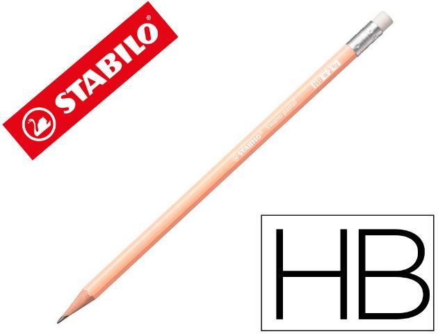 ΜΟΛΥΒΙ ΜΕ ΓΟΜΑ STABILO PASTEL 4908/04 APRICOT