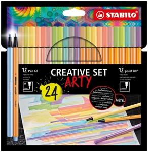 ΣΕΤ STABILO ARTY 8868/24 τεμ (12*88+12*68)