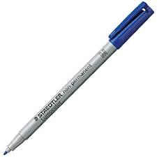 ΜΑΡΚΑΔΟΡΟΣ ΥΑΛΟΓΡΑΦΟΣ STAEDTLER315 LUMOCOLOR M NON-PERMANENT(ΓΡΑΦΗ 1.0MM) 315-3 ΜΠΛΕ
