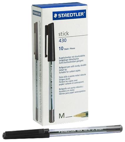 ΣΤΥΛΟ ΔΙΑΡΚΕΙΑΣ STAEDTLER CRYSTAL ΜΑΥΡΟ