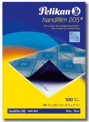 ΚΑΡΜΠΟΝ ΠΛΑΣΤΙΚΑ 20Χ30 PELIKAN HANDFIL 205 (100 ΦΥΛΛΑ) ΜΠΛΕ