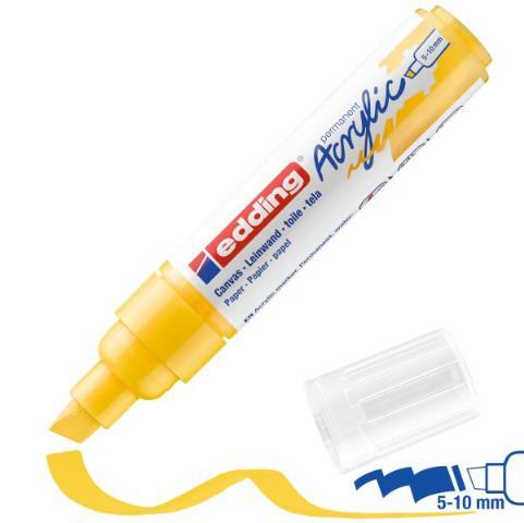 ΑΚΡΥΛΙΚΟΣ ΜΑΡΚΑΔΟΡΟΣ EDDING 5000 5-10ΜΜ YELLOW TRAFIC 905
