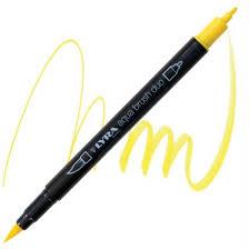 ΜΑΡΚΑΔΟΡΟΣ ΠΙΝΕΛΟ LYRA ΠΙΝΕΛΟ AQUA BRUSH DUO LEMON YELLOW