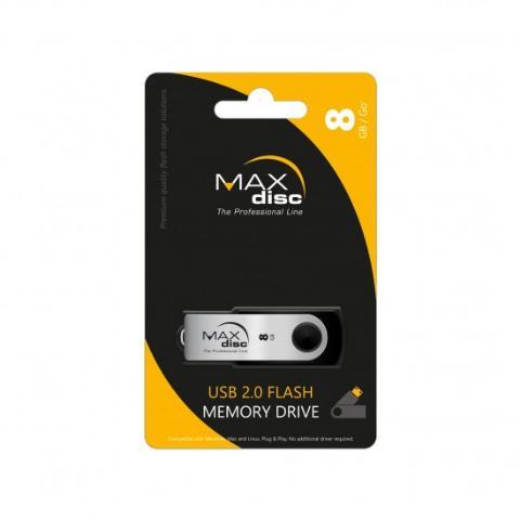 USB 8GB 2.0 MAXDISK USB MD908