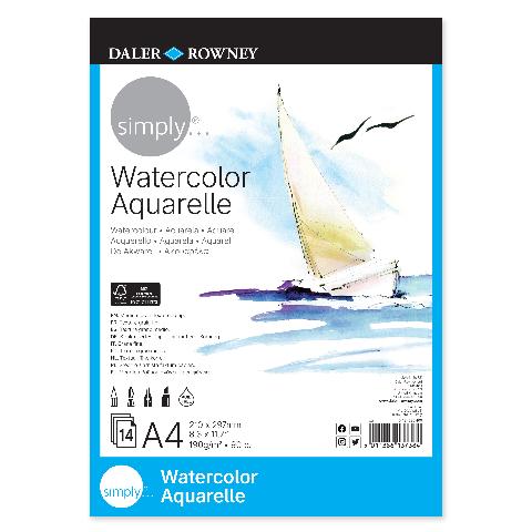 SKETCHBOOK Α4 14ΦΥΛΛΩΝ ΑΚΟΥΑΡΕΛΛΑΣ 190GR