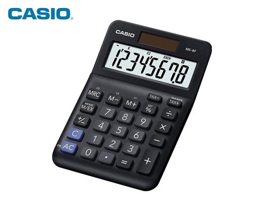 ΑΡΙΘΜΟΜΗΧΑΝΗ CASIO 8 ΨΗΦΙΑ ΜΠΑΤΑΡΙΑΣ/ΗΛΙΑΚΗ ΑΠΟΦΟΡΟΛΟΓΗΣΗΣ 10.1x14.8cm