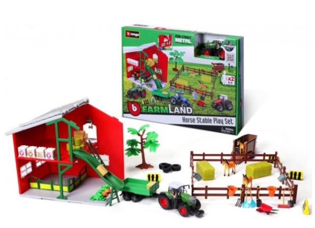 BBURAGO FARMLAND HORSE STABLE WITH 1 TRACTOR