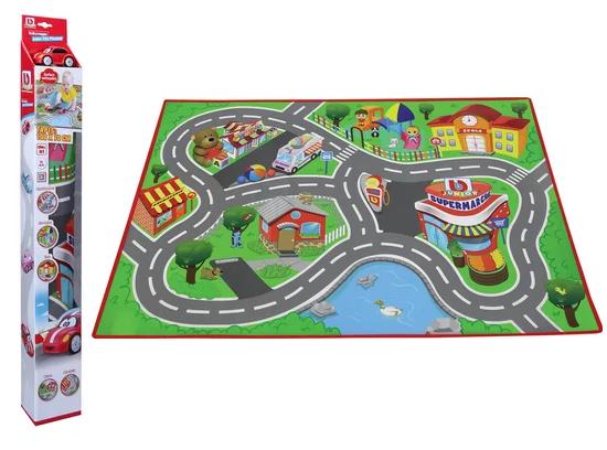 BBURAGO ΧΑΛΑΚΙ 100Χ70CM VW JUNIOR CITY PLAYMAT ΓΙΑ ΑΥΤΟΚΙΝΗΤΑΚΙΑ