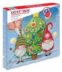 DIAMOND DOTZ DBX.054 DOTZ BOX CHRISTMAS ELVES