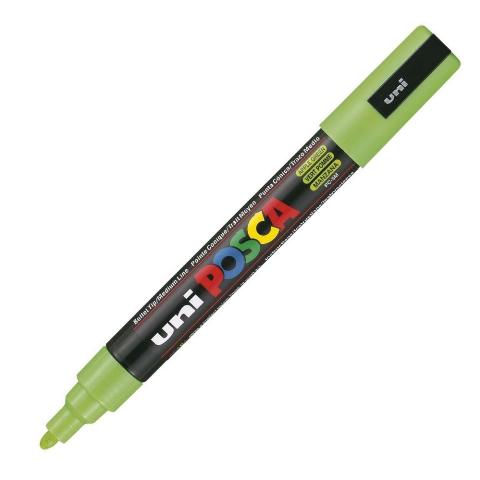 ΜΑΡΚΑΔΟΡΟΣ POSCA PC-5Μ ΠΡΑΣΙΝΟ ΜΗΛΟ